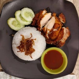 ร้านข้าวไก่ทอดJ&F