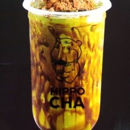 ชาเขียวนม บราวน์ชูการ์