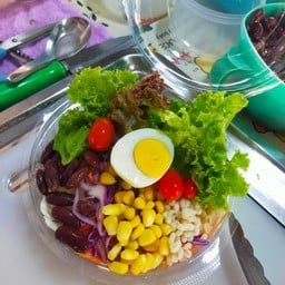 ห่อหมก สลัดผัก เต้าหู้ทอด นนทบุรี