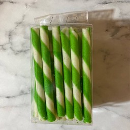 สติ๊กกรอบสีเขียว