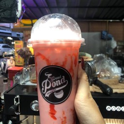 นมสดสตอเบอรี่