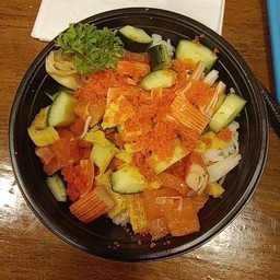 ข้าวหน้าชาชิมิรวม