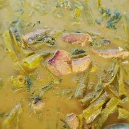 แกงเทโพปลาเค็ม