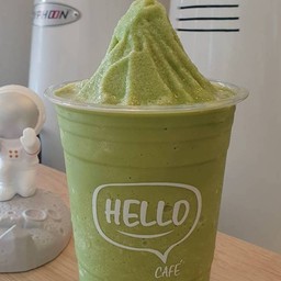 Green tea frappe