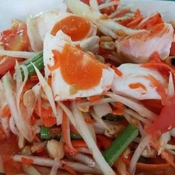 ตำไทยไข่เค็ม