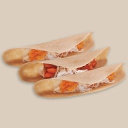 S เซต 3 ชิ้น ขนมเบื้องสดมะพร้าวอ่อน คละไส้หวานเค็ม