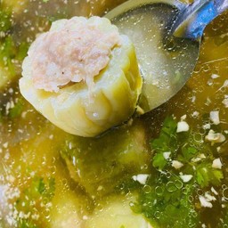 ต้มจืดมะระยัดไส้หมูสับ3ชิ้น