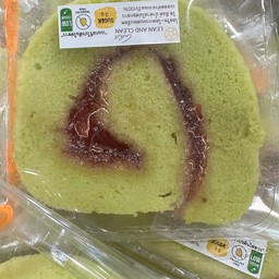 โรยไข่ขาว ใบเตย แยม สตอเบอรี่