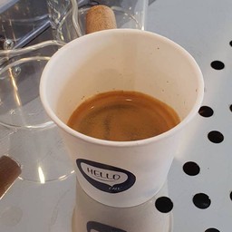 Hot espresso