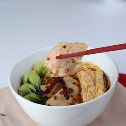 บะหมี่ไก่ซุปหม่าล่า
