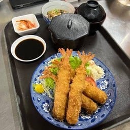 ชุดกุ้งชุปแป้งทอด