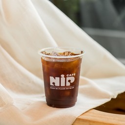 Iced Americano with Honey Lemon