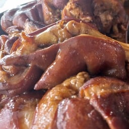 ข้าวขาหมูกากิล้วน (ไม่มีเนื้อ)