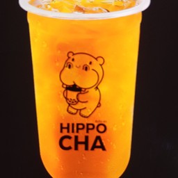 ชาเขียวมะลิน้ำผึ้งผสมมะนาว