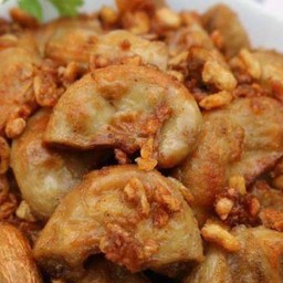 ไส้ตันทอดกระเทียม