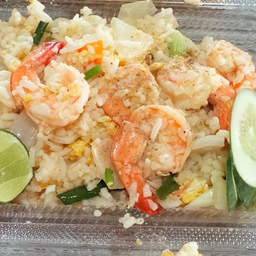 ข้าวผัดหมู,ไก่,ทะเล,กุ้ง(พิเศษ) ระบุเนื้อสัตว์