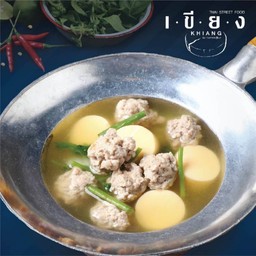 แกงจืดเต้าหู้หมูสับ