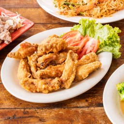 ปีกไก่ทอดเกลือ