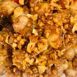 เอ็นไก่ทอดกระเทียม