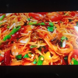 ตำหอยดอง