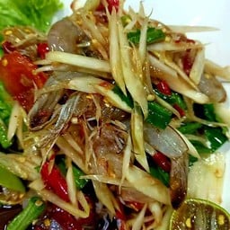 ตำกุ้งสด