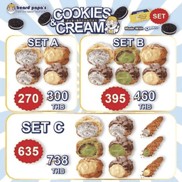 Cookie and cream Set C