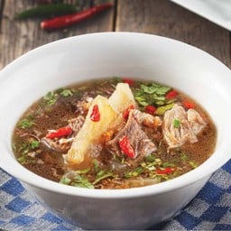 ซุปเนื้อตุ๋นและเอ็น รสเผ็ด