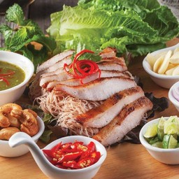 เมี่ยงคอหมูย่าง