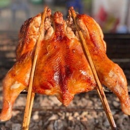 ไก่ย่างแบบนุ่มเป็นตัว