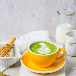 HOT MATCHA LATTE