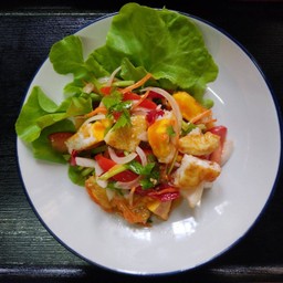 ยำไข่ดาว