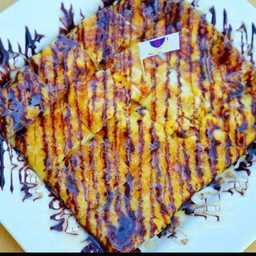 โรตีข้าวโพด+ช็อค