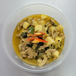 K-108 ผัดเขียวหวานหมูยอดมะพร้าว