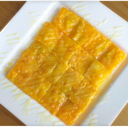 โรตีใส่ไข่+นม