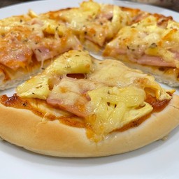 Pizza french fries home made