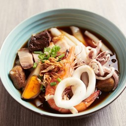 (ร้านก๋วยจั๊บหม้อดิน) ก๋วยจั๊บหม้อดินทะเล