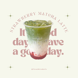 Strawberry Matcha Latte