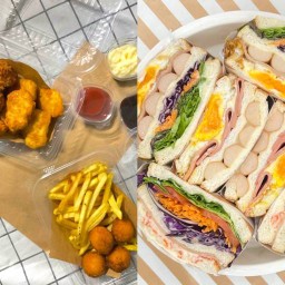 แซนวิชเกาหลี & ของทอด Another Sandwich’s หมู่บ้านบัวทอง