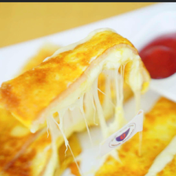 โรตีใส่ไข่+ชีส