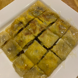 โรตีข้าวโพด+ลูกเกด