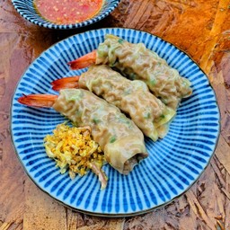 เกี๊ยวกุ้งลวก