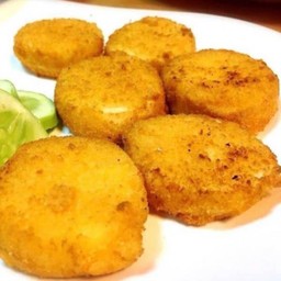 หอยเชลล์ทอด