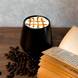 คาราเมลมัคคิอาโต้ร้อน