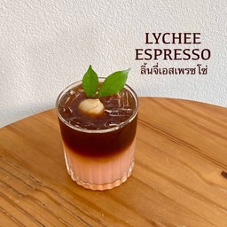 Lychee Espresso  soda