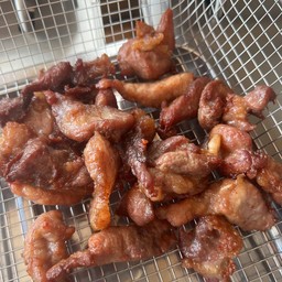 สันคอหมูทอด