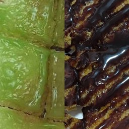 เซ็ตสุดคุ้ม ปังปิ้งสังขยาใบเตย+ปังปิ้งช็อตโกแลต