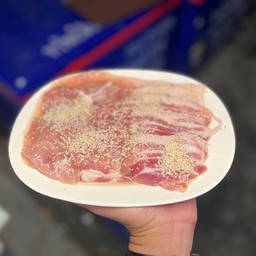 ชุดหมูกระทะเล็ก+ผัก