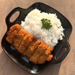 ข้าวสะโพกไก่กรอบ