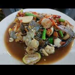 ส้มตำ(แซ่บนัว)บางปู บางปู