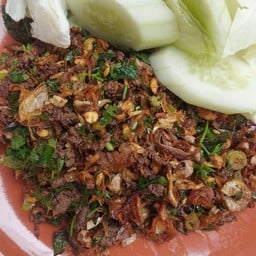 ลาบไก่ปู้